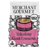 Merchant Gourmet Dried Giant Tricolour Couscous with Paprika and Spinach 300g
