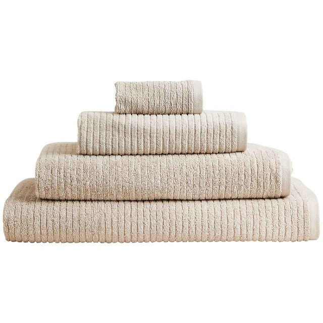 M&S cotton quick dry bath sheet towel in stone, imported from the UK