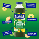 Naked Green Machine Fruit Smoothie 750ml, imported from the UK