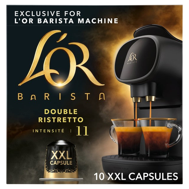 L'OR Double Ristretto XXL Coffee Pods, imported from the UK