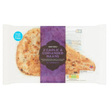 Sainsburys Indian Garlic Coriander Naan 260g