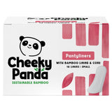 The Cheeky Panda Bamboo-Core Pantyliners Unscented 18 Pack