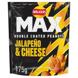 Walkers Max Strong Jalapeno & Cheese Flavour Coated Peanuts 175g