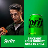 Sprite Zero Sugar lemon and lime soft drink 8x330ml cans (British brand)