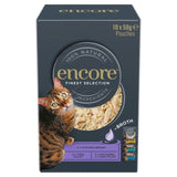 Encore Finest Selection in Broth wet cat food 10 x 50g - British product