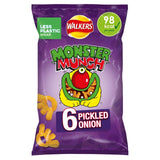 Monster Munch Pickled Onion Baked Corn Snacks 6x20g
