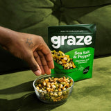 Graze sea salt and pepper protein snack 100g, UK version