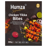 Humza Chicken Tikka Bites Frozen Marinated Chicken Bites 500g