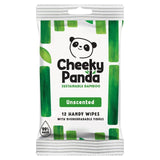 The Cheeky Panda Biodegradable Bamboo Unscented Handy Wipes Baby Wipes
