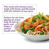 Lee Kum Kee honey & soy stir-fry sauce 70g, UK version