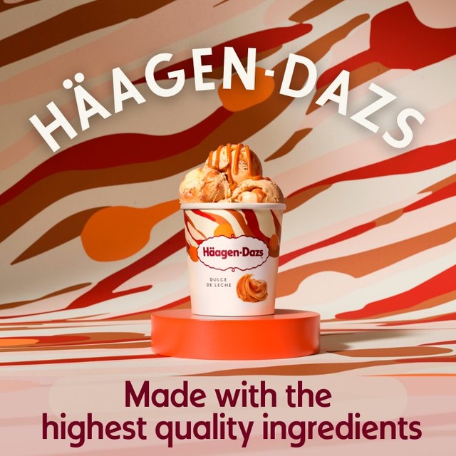 Haagen-Dazs Dulce de Leche ice cream 460ml, UK version