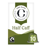 Cru Kafe Organic Fair Trade Half-Caff Coffee Pods 10s