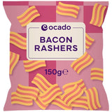 Ocado Bacon Rashers Rice and Maize Snacks 150g