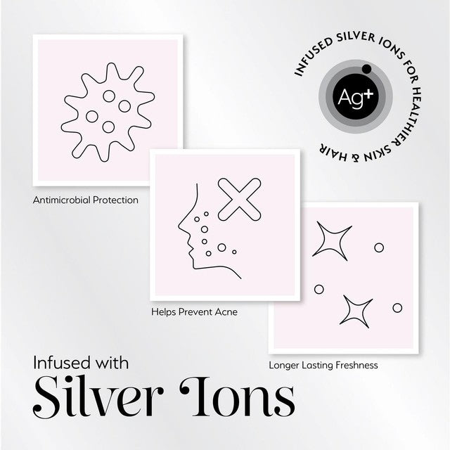 VH2 Silver Cloud Mixed Large Satin Scrunchies (British brand)