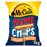 McCain frozen potato chips Straight Cut 1kg, imported from the UK
