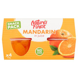 Natures Finest Fruit Pots Mandarin in Juice Fruit Pot 4 x 113g