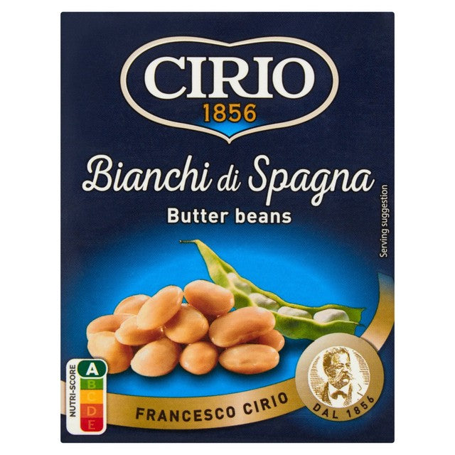 Cirio canned butter beans 380g - British product