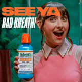 The Breath Co. Icy Mint Alcohol Free Mouthwash 500ml (British brand)