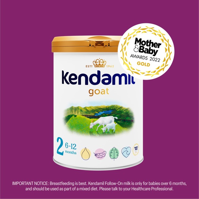 Kendamil Goat Follow On Milk 800g, imported from the UK