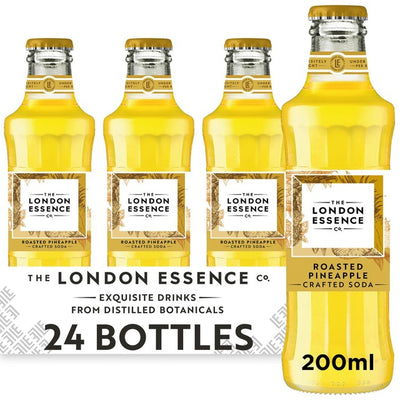 London Essence Co. Roasted Pineapple Soda Drink 24 x 200 ml