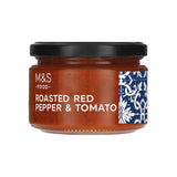 M&S Roasted Red Pepper & Tomato Mezze Dip 250g, imported from the UK