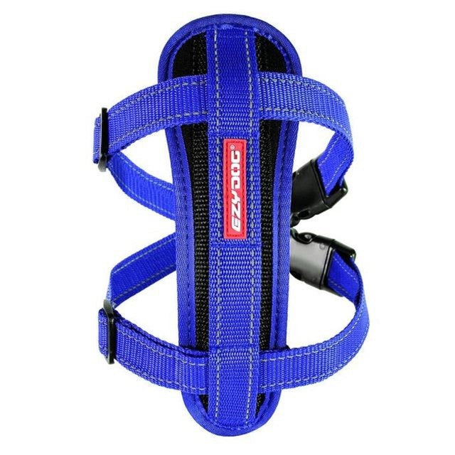 EzyDog Blue Dog Harness Large - British product