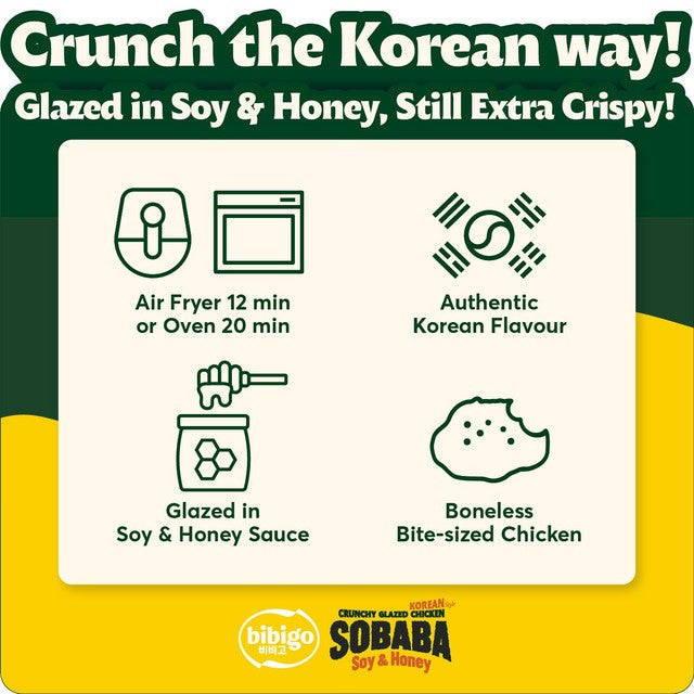 Bibigo Korean chicken with soy honey sauce 250g - British product