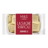 M&S lasagne ravioli 250g, imported from the UK