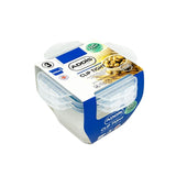 Addis Clip Tight 300ml Square Airtight Food Storage Containers