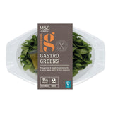 M&S Gastropub Greens Peas Spinach Samphire with Dressing 210g