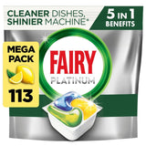 Fairy lemon dishwasher tablets - British product