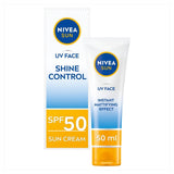 Nivea Sun UV Face SPF 50 Sun Cream Shine Control 50ml