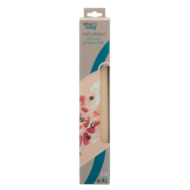Vital Baby Silicone Feeding Grippy Mat - Sweet Butterscotch