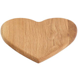 M&S Heart Wood Chopping Board - Solid Wood Kitchen Board