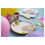 Paper+Design Bio Balloons paper plates 22cm - British product