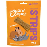 Edgard & Cooper Fresh Dog Treats Strips Adult Grain Free Chicken Dog Treats 75g