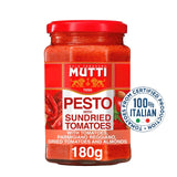 Mutti Sundried Tomato & Parmesan Red Pesto Pasta Sauce 180g