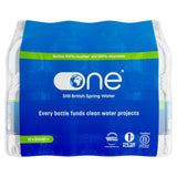 One Water still spring water 500ml bottle, imported from the UK