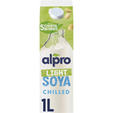 Alpro Soya Light Dairy Free Milk Alternative 1L