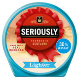 Seriously Strong lighter cheddar cheese spread 125g (British brand)
