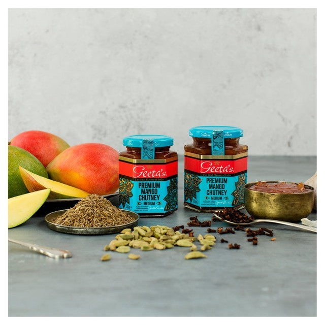 Geeta's mango chutney 230g, UK version