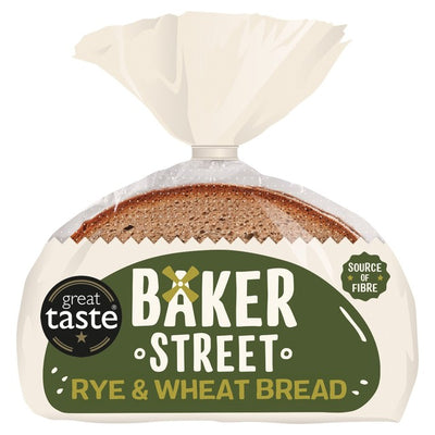 Baker Street Sliced Rye Bread with Wheat 500g