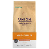Union Hand-Roasted Yirgacheffe Ethiopia Organic Ground Coffee Cafetiere Grind 200g