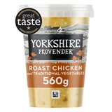 Yorkshire Provender roast chicken and vegetable soup 560g (British brand)