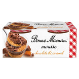Bonne Maman Chocolate & Caramel Mousse Dessert 2 x 70g