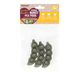 Rosewood Veggie Burst Pea Pods Small Animal Treat 3 per pack