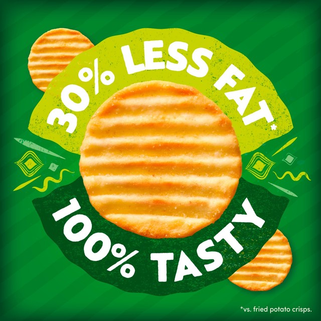 Jacob's Crinklys cheese and onion baked snack biscuits 200g, UK version