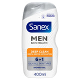 Sanex Men Skin Health Deep Clean 6 in 1 Body Wash 400ml