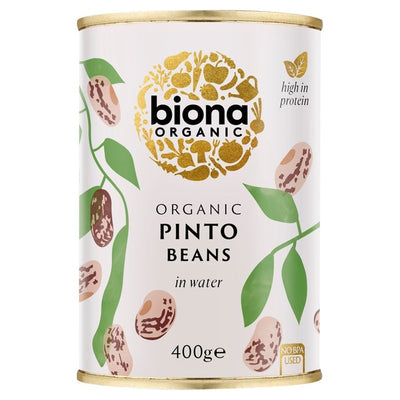 Biona Organic Pinto Beans Canned 400g