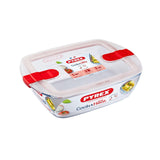 Pyrex rectangular glass dish 1.2L, imported from the UK